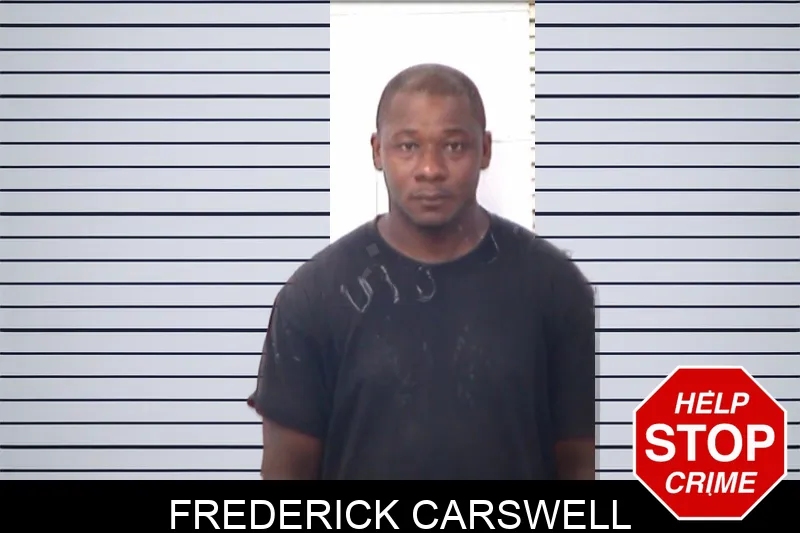 Frederick Carswell mugshot