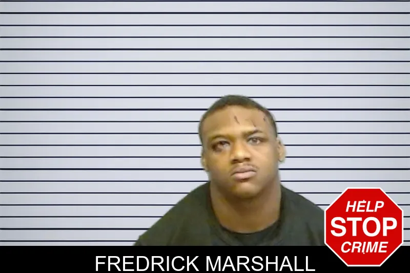 Fredrick Marshall mugshot