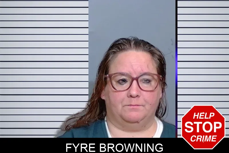 Fyre Browning mugshot