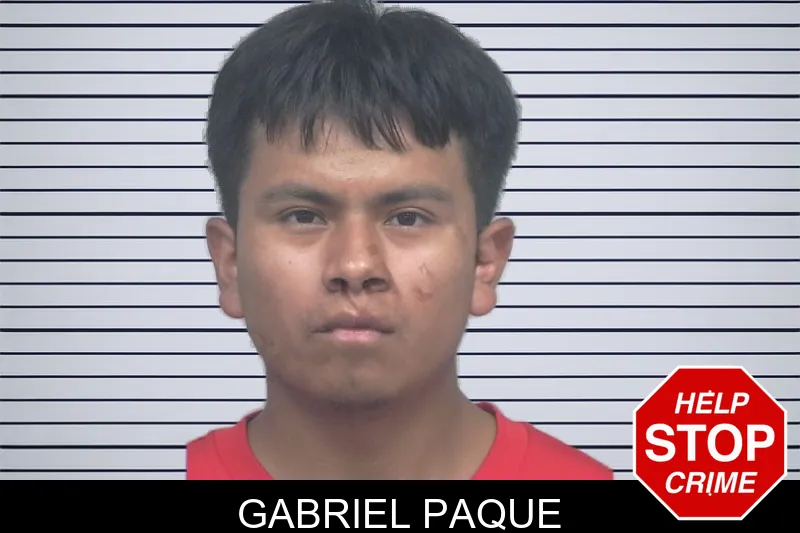 Gabriel Paque mugshot
