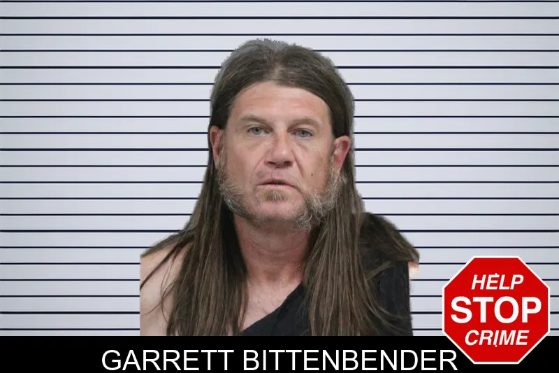 Garrett Bittenbender mugshot