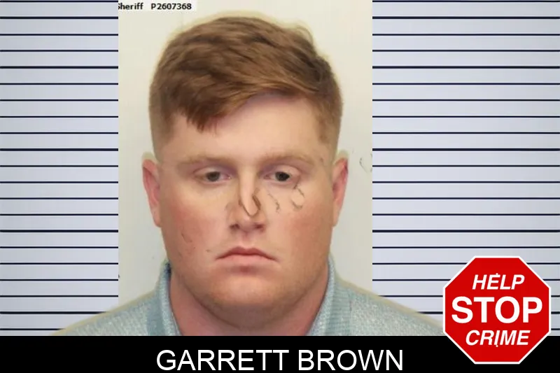 Garrett Brown mugshot