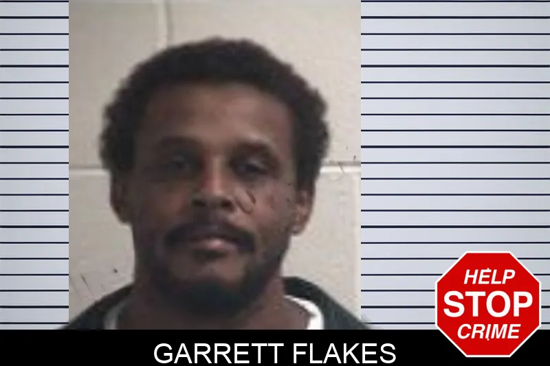 Garrett Flakes mugshot