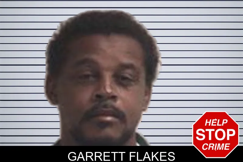 Garrett Flakes mugshot