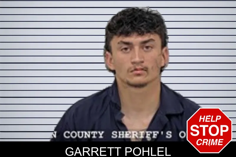 Garrett Pohlel mugshot