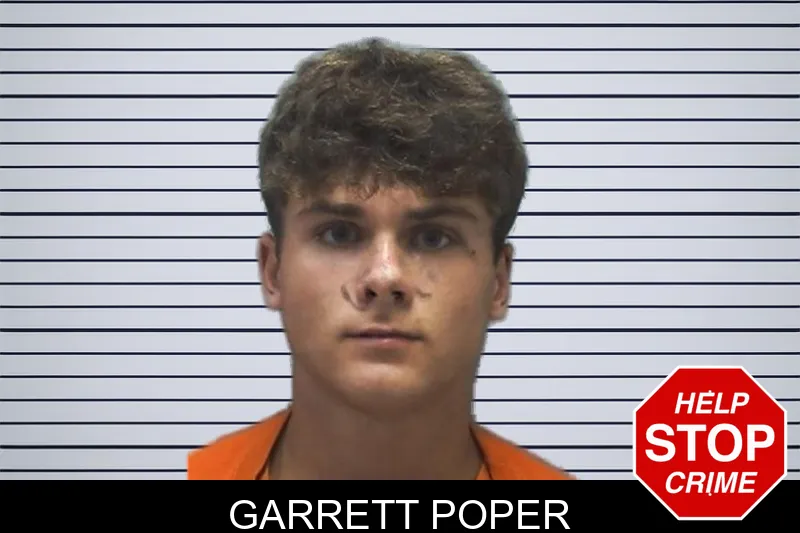 Garrett Poper mugshot