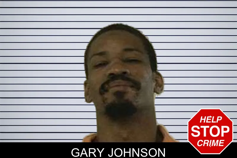 Gary Johnson mugshot