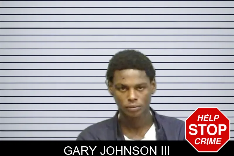 Gary Johnson III mugshot