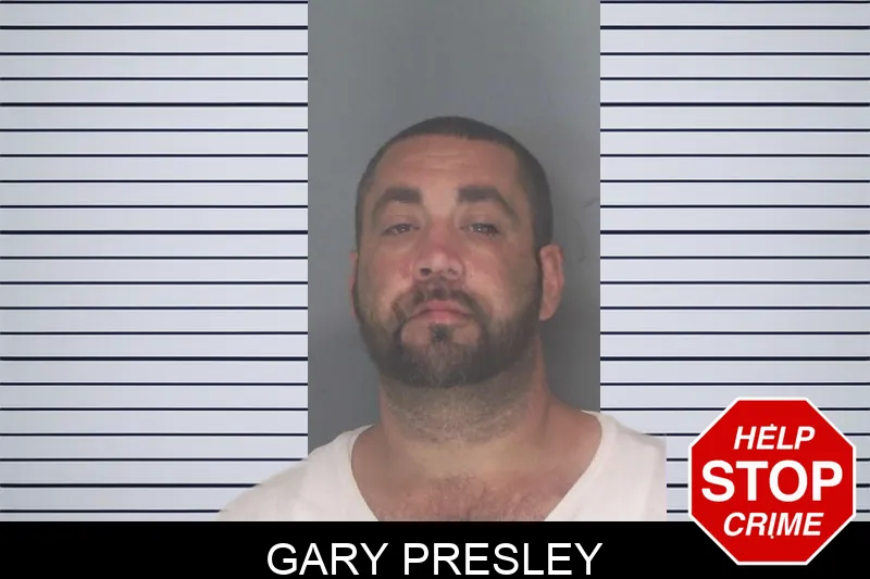 Gary Presley mugshot