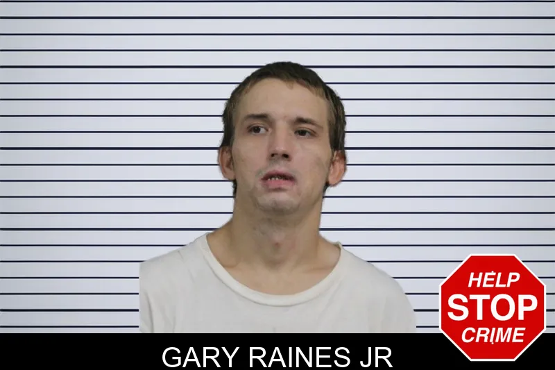 Gary Raines Jr mugshot