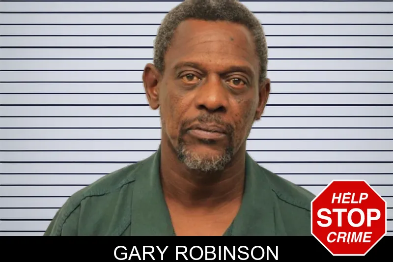 Gary Robinson mugshot