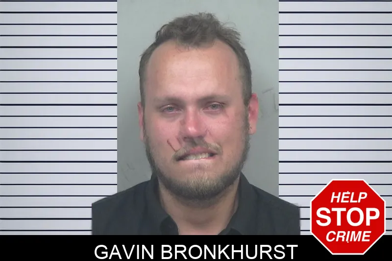 Gavin Bronkhurst mugshot