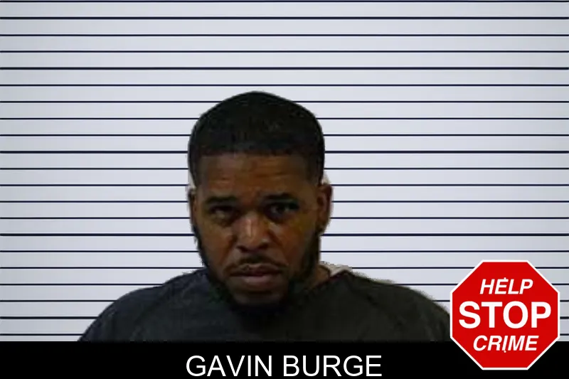 Gavin Burge mugshot