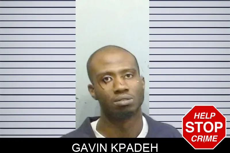 Gavin Kpadeh mugshot