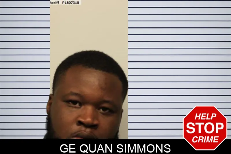 Ge Quan Simmons mugshot – Chatham County , Georgia Ge Quan Simmons mugshot