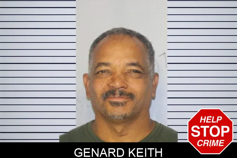 Genard Keith mugshot