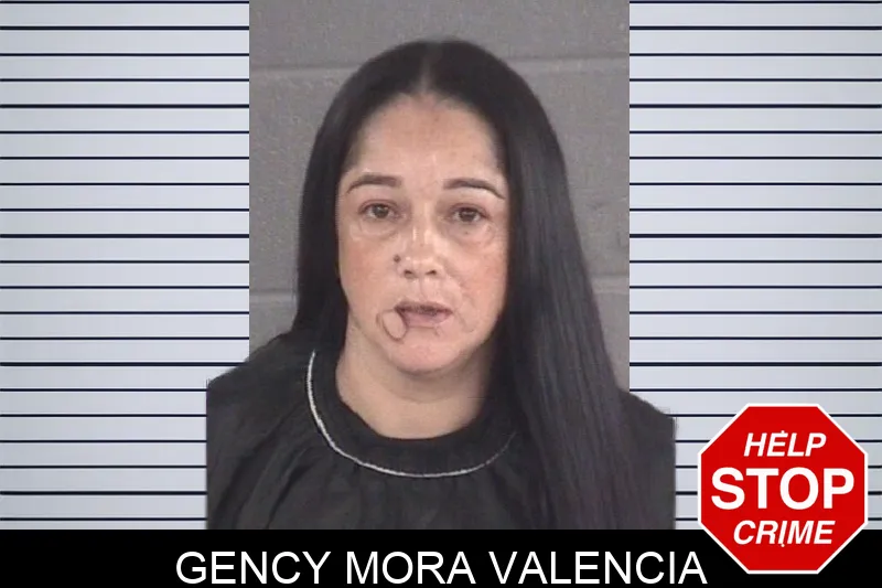 Gency Mora Valencia mugshot
