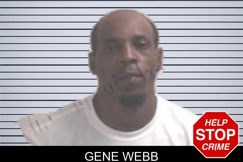 Gene Webb mugshot