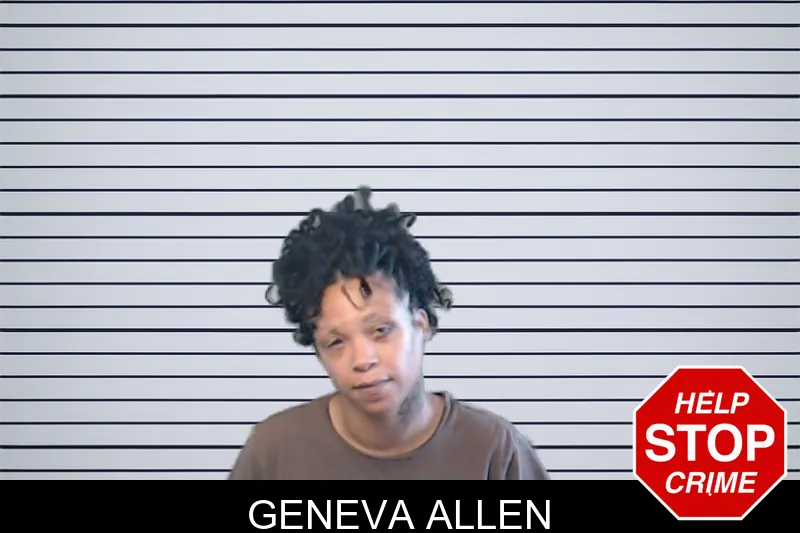 Geneva Allen mugshot