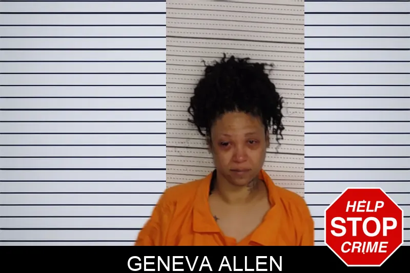 Geneva Allen mugshot