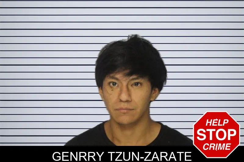Genrry Tzun-Zarate mugshot