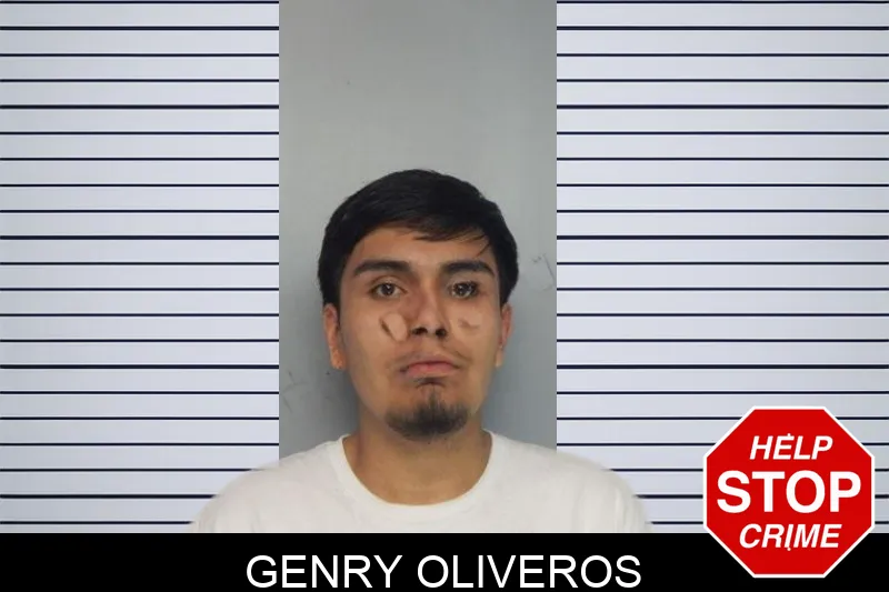 Genry Oliveros mugshot