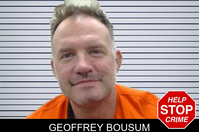 Geoffrey Bousum mugshot