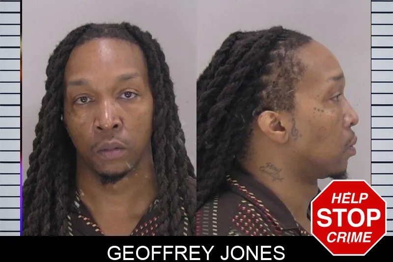 Geoffrey Jones mugshot