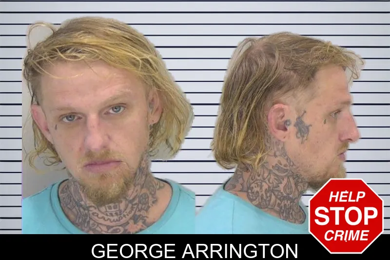 George Arrington mugshot