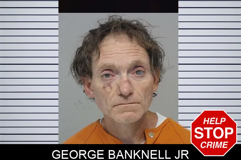 George Banknell Jr mugshot