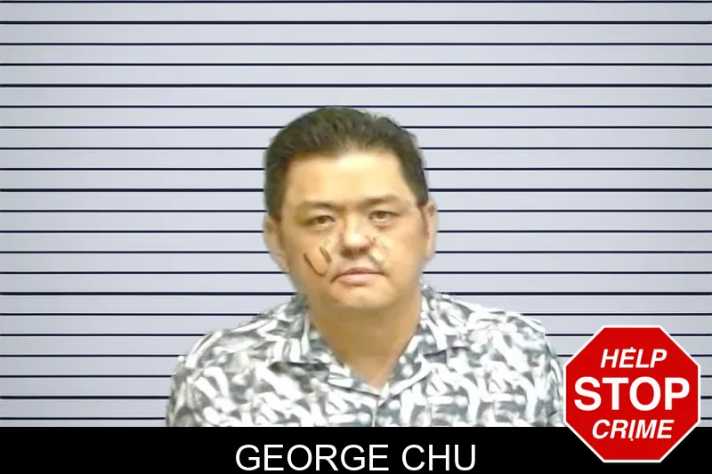 George Chu mugshot