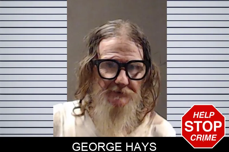 George Hays mugshot