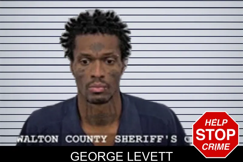 George Levett mugshot