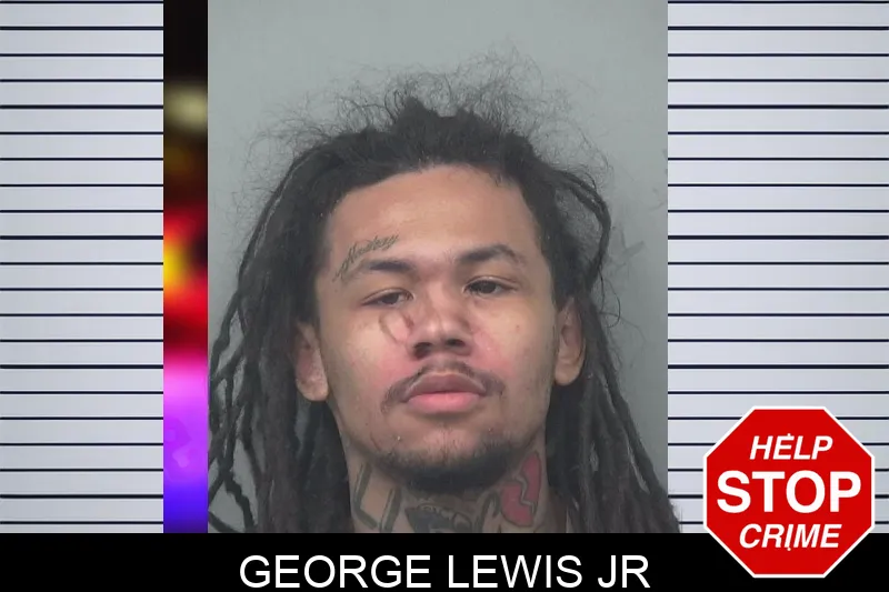 George Lewis Jr mugshot