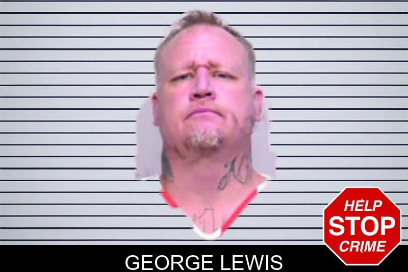 George Lewis mugshot