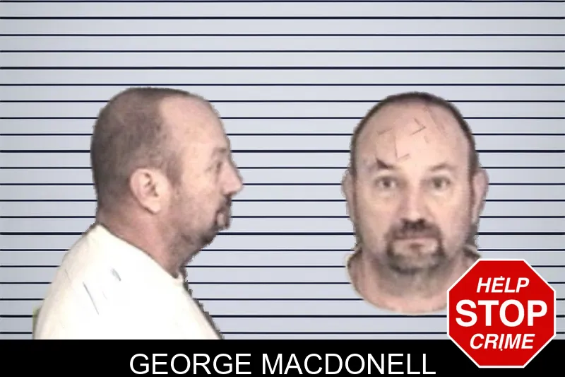 George MacDonell mugshot