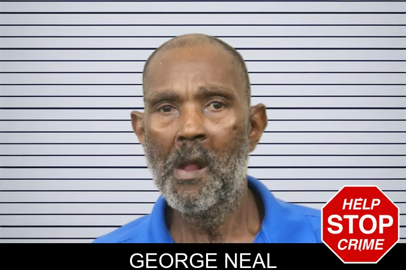 George Neal mugshot
