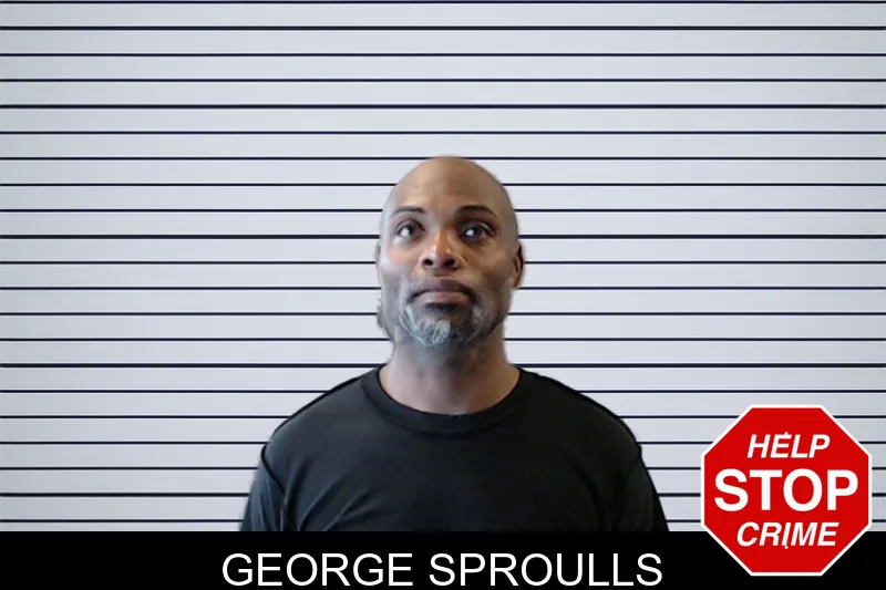 George Sproulls mugshot