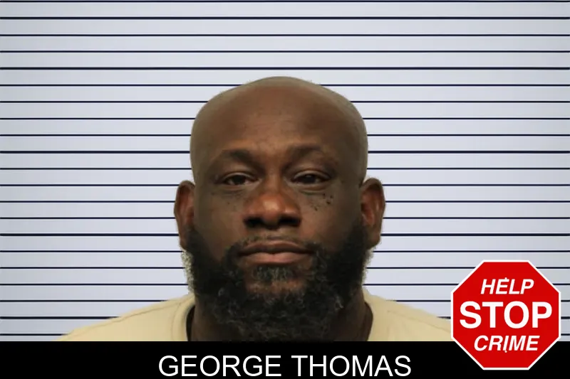 George Thomas mugshot