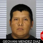 Geovani Mendez Diaz mugshot