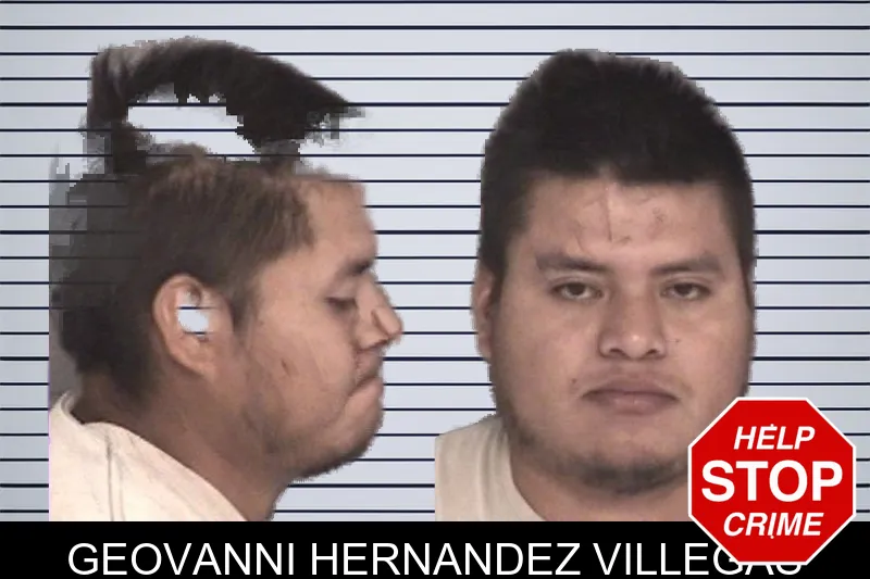 Geovanni Hernandez Villegas mugshot