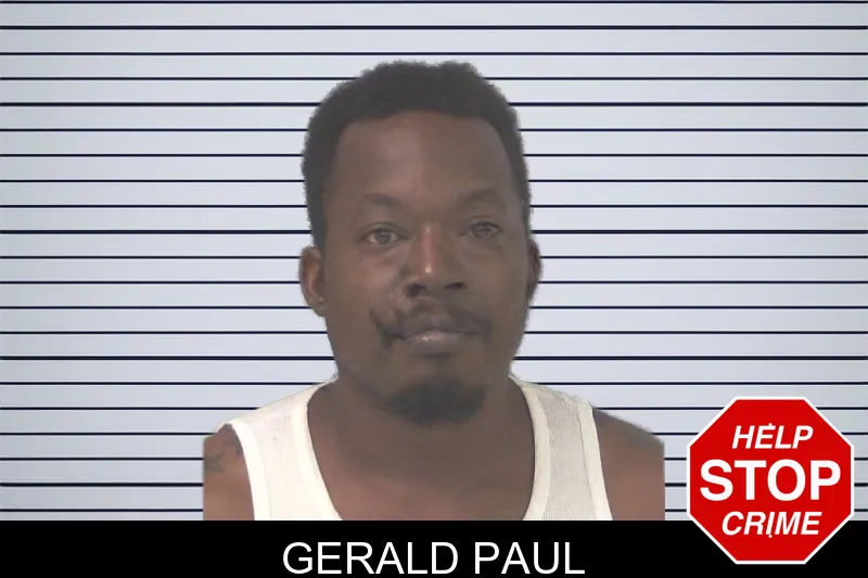 Gerald Paul mugshot