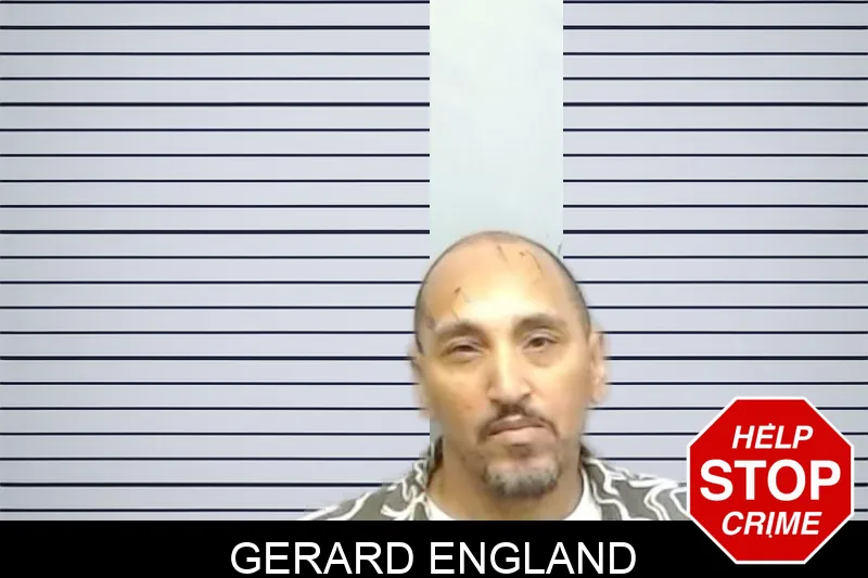 Gerard England mugshot