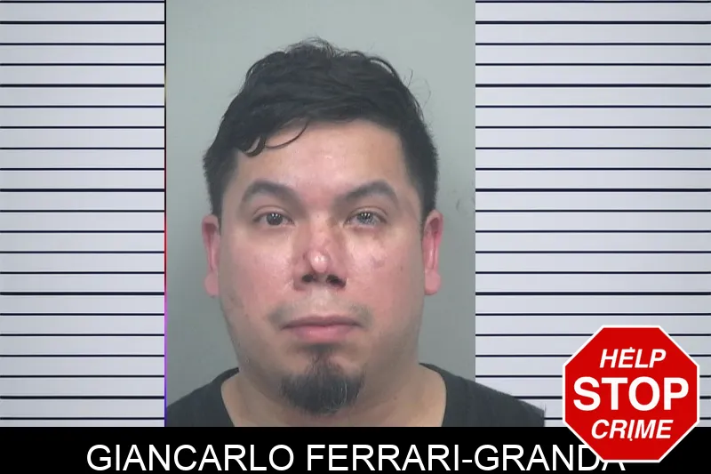 Giancarlo Ferrari-Granda mugshot