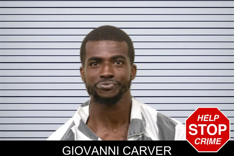 Giovanni Carver mugshot
