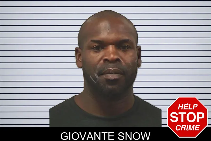 Giovante Snow mugshot