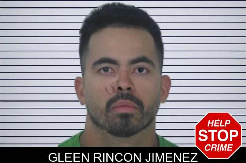 Gleen Rincon Jimenez mugshot