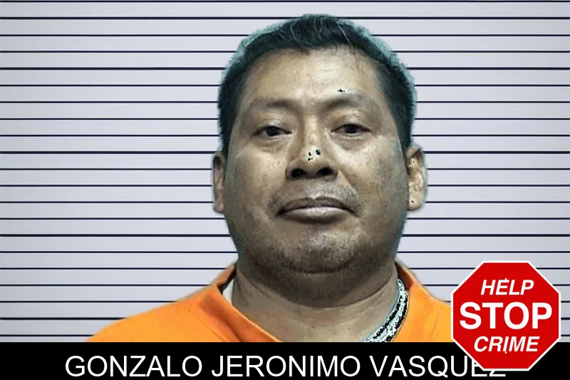 Gonzalo Jeronimo Vasquez mugshot