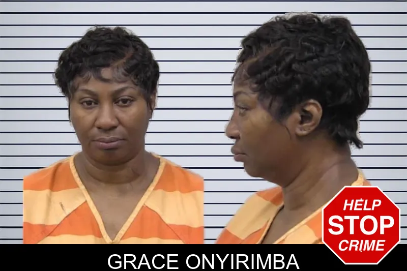 Grace Onyirimba mugshot