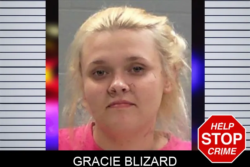 Gracie Blizard mugshot